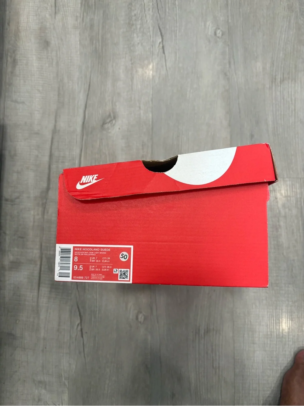 Nike Tan Suede High-Top Sneakers BNWT M size 8.